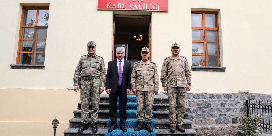 Jandarma Genel Komutanı Orgeneral Çetin, Kars'ta