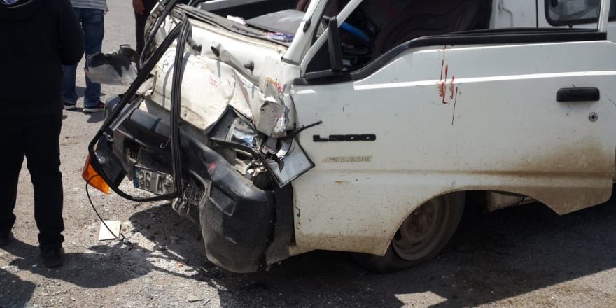 Kars’ta Trafik Kazası 1 Yaralı