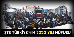 İşte Türkiye'nin 2020 Yılı Nüfusu