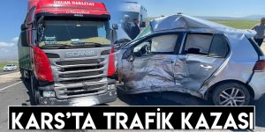 Kars’ta Trafik Kazası